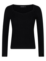 Ydence KNITTED TOP CHIARA BLACK