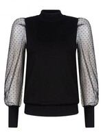 Ydence KNITTED Top Marcie Black