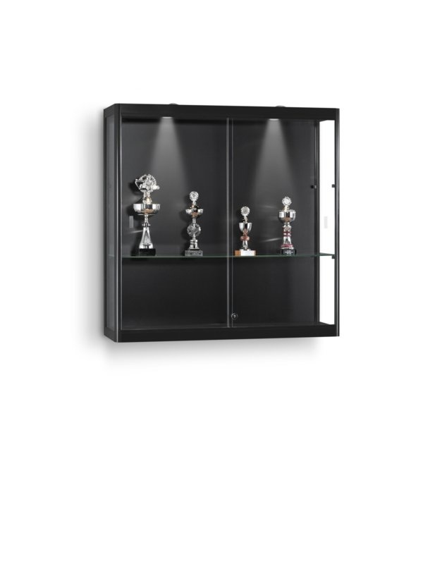 Wandvitrine MPC 1000 schwarz