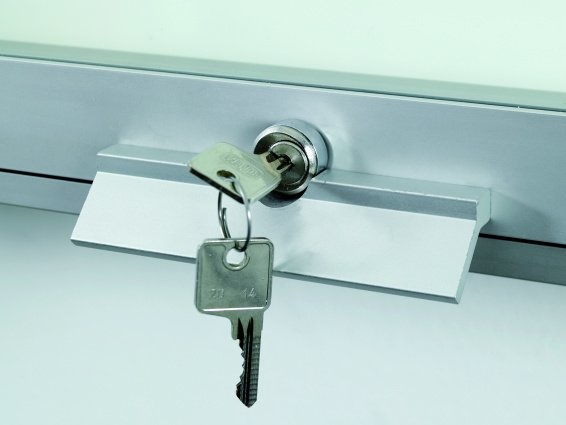 Information board 6025 8xA4 DIN A1 silver anodised