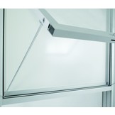 Schaukast 1553 4xA4 DIN A2 silber eloxiert mit Standbeinen