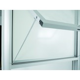 Information board 1593 8xA4 DIN A1 silver anodised with posts