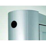 Information board 1593 8xA4 DIN A1 silver anodised with posts