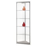Corner display cabinet MPC 500 silver