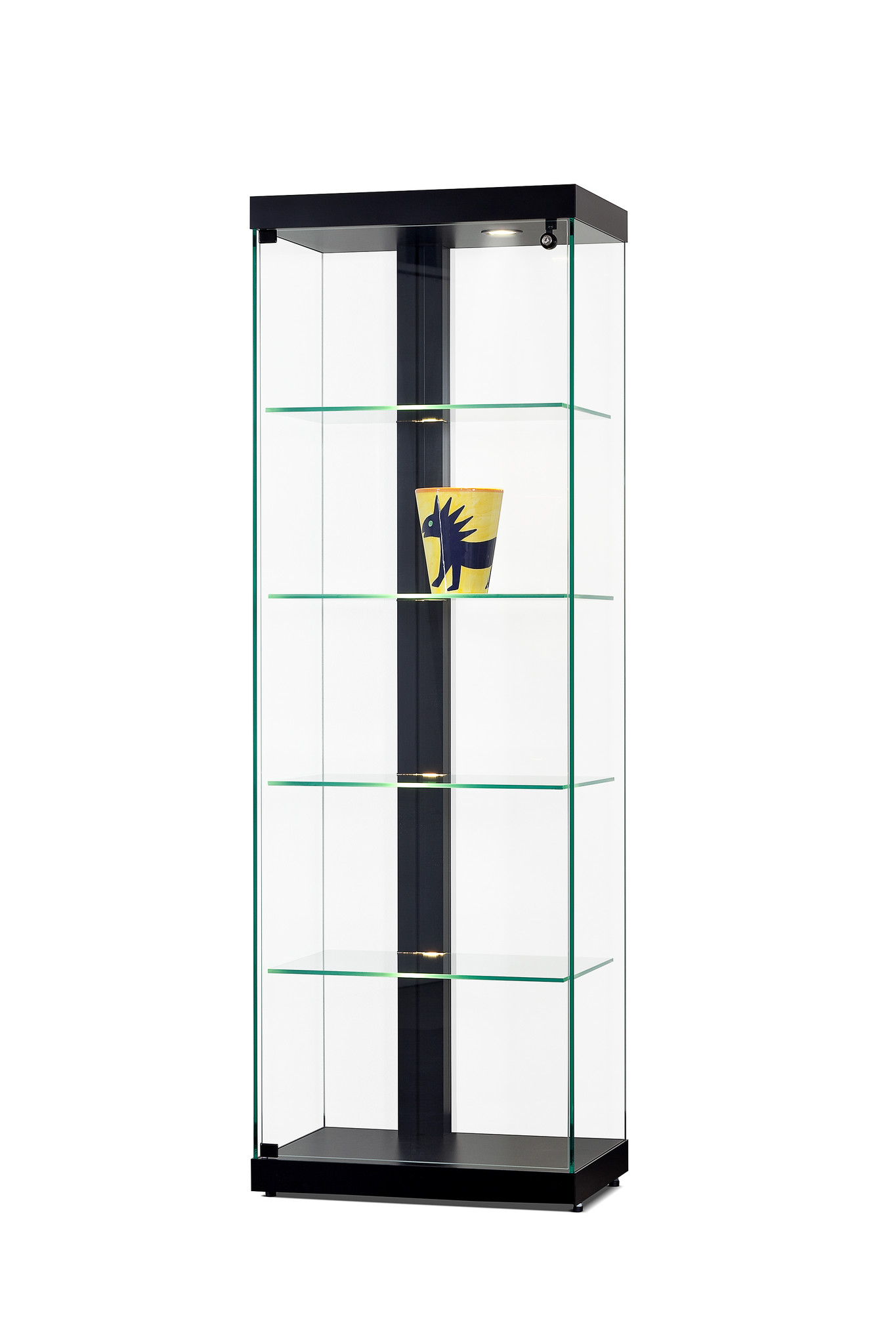 Linea 60   zwart geanodiseerd