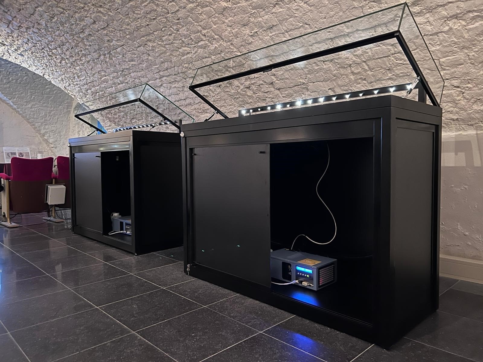 Refurbished display cabinets "SDB immediately saw a challenge in it"