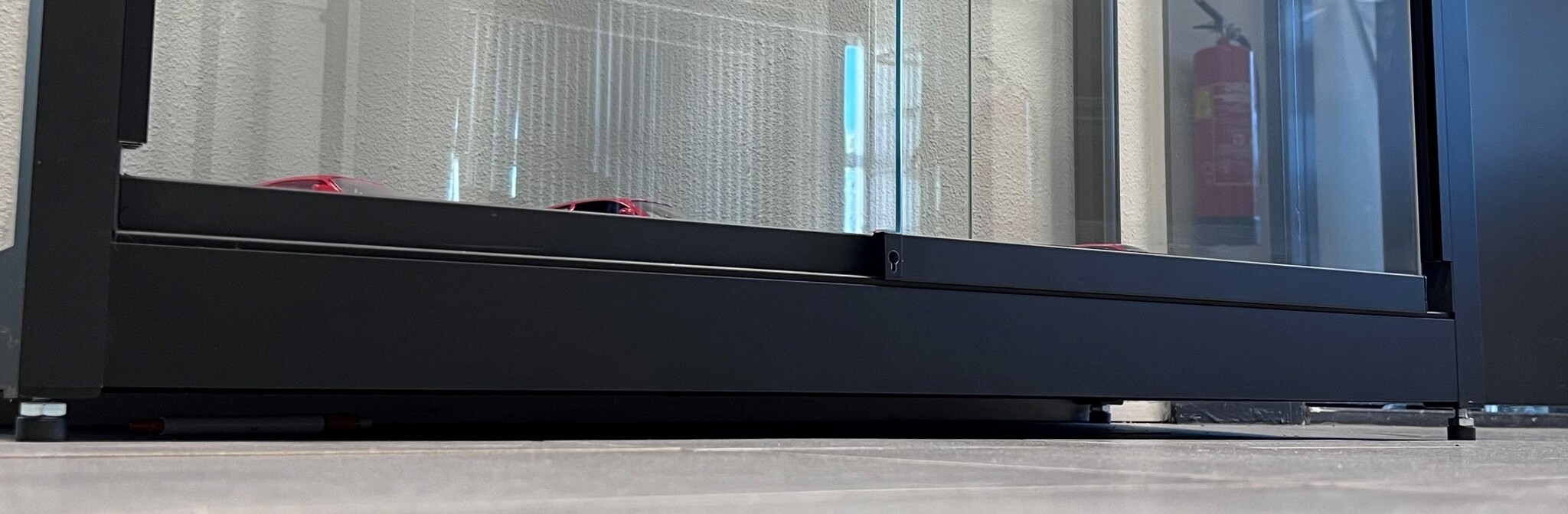 Technology Section:  An upgrade of our display cabinets and new tabletop display cases