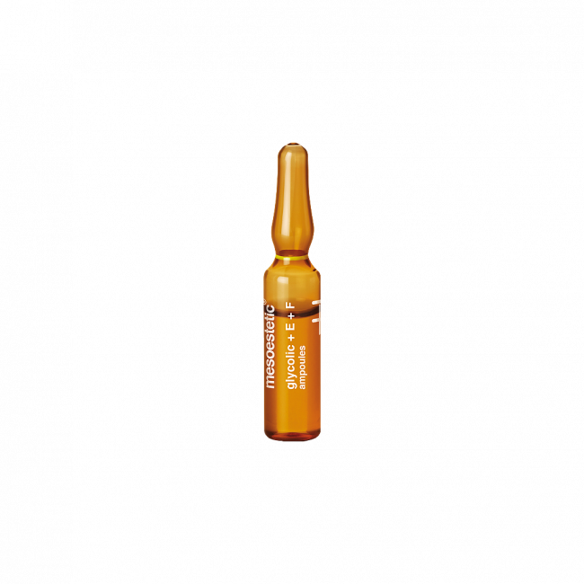 Mesoestetic GLYCOLIC + E + F AMPOULES - 10x2ml
