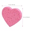 Me.Shop Éponges de Nettoyage ❤ Cœur Rose