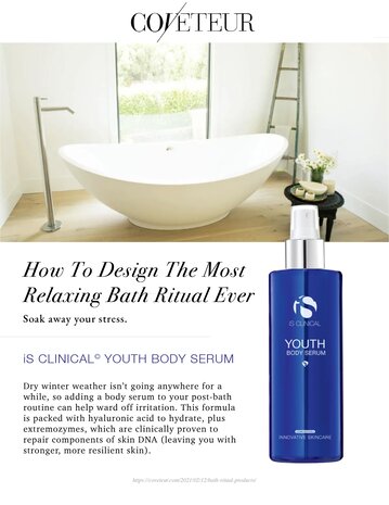 iS Clinical YOUTH BODY SERUM (Format Voyage) - 15ml iS Clinical YOUTH BODY SERUM (Format Voyage) - 15ml