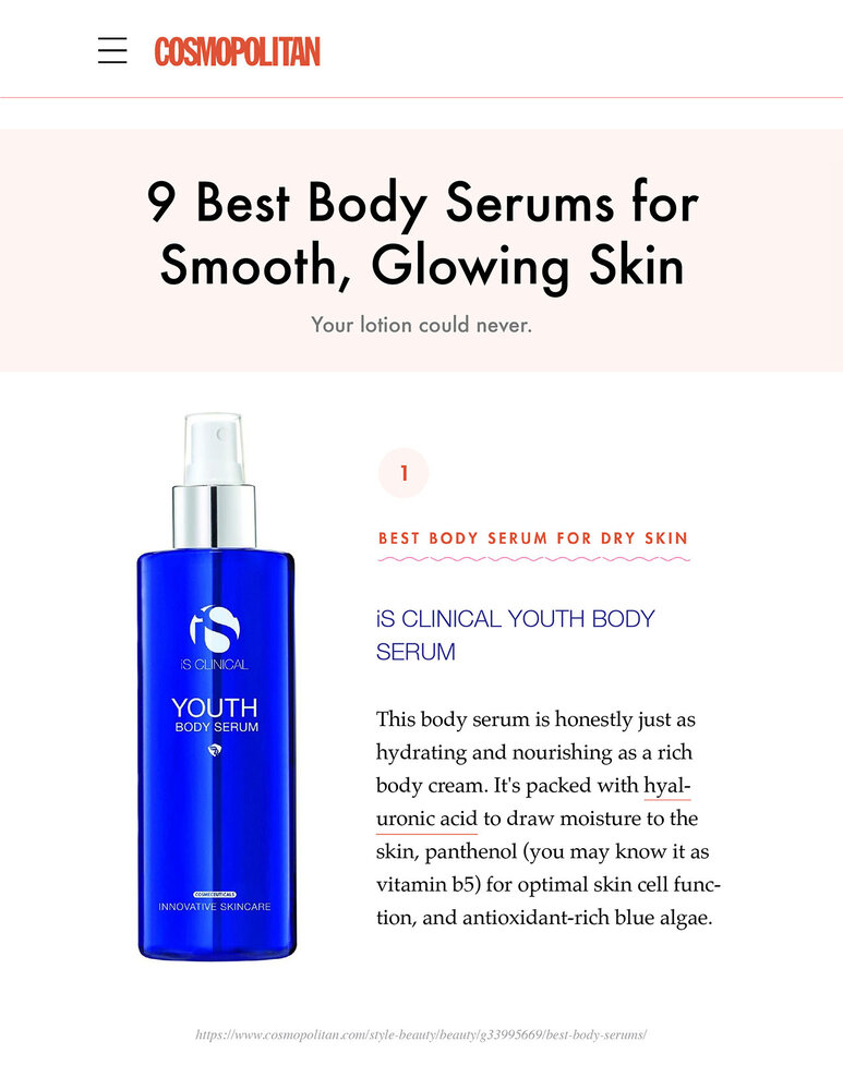 iS Clinical YOUTH BODY SERUM (Format Voyage) - 15ml iS Clinical YOUTH BODY SERUM (Format Voyage) - 15ml