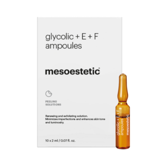 Mesoestetic GLYCOLIC + E + F AMPOULES