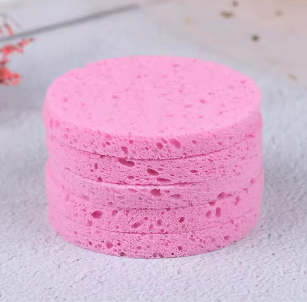 Me.Shop Reinigingssponsjes Roze Rond Me.Shop Reinigingssponsjes Roze Rond