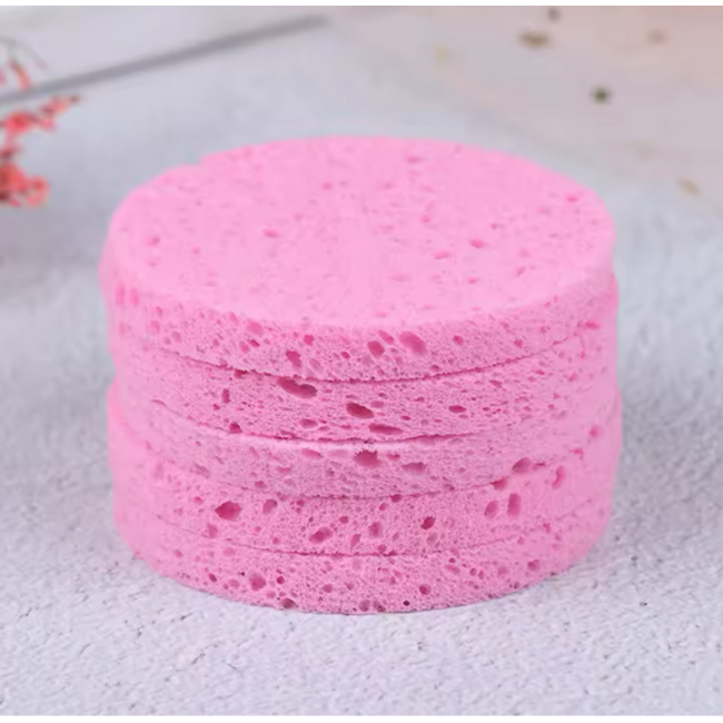 Me.Shop Reinigingssponsjes Roze Rond