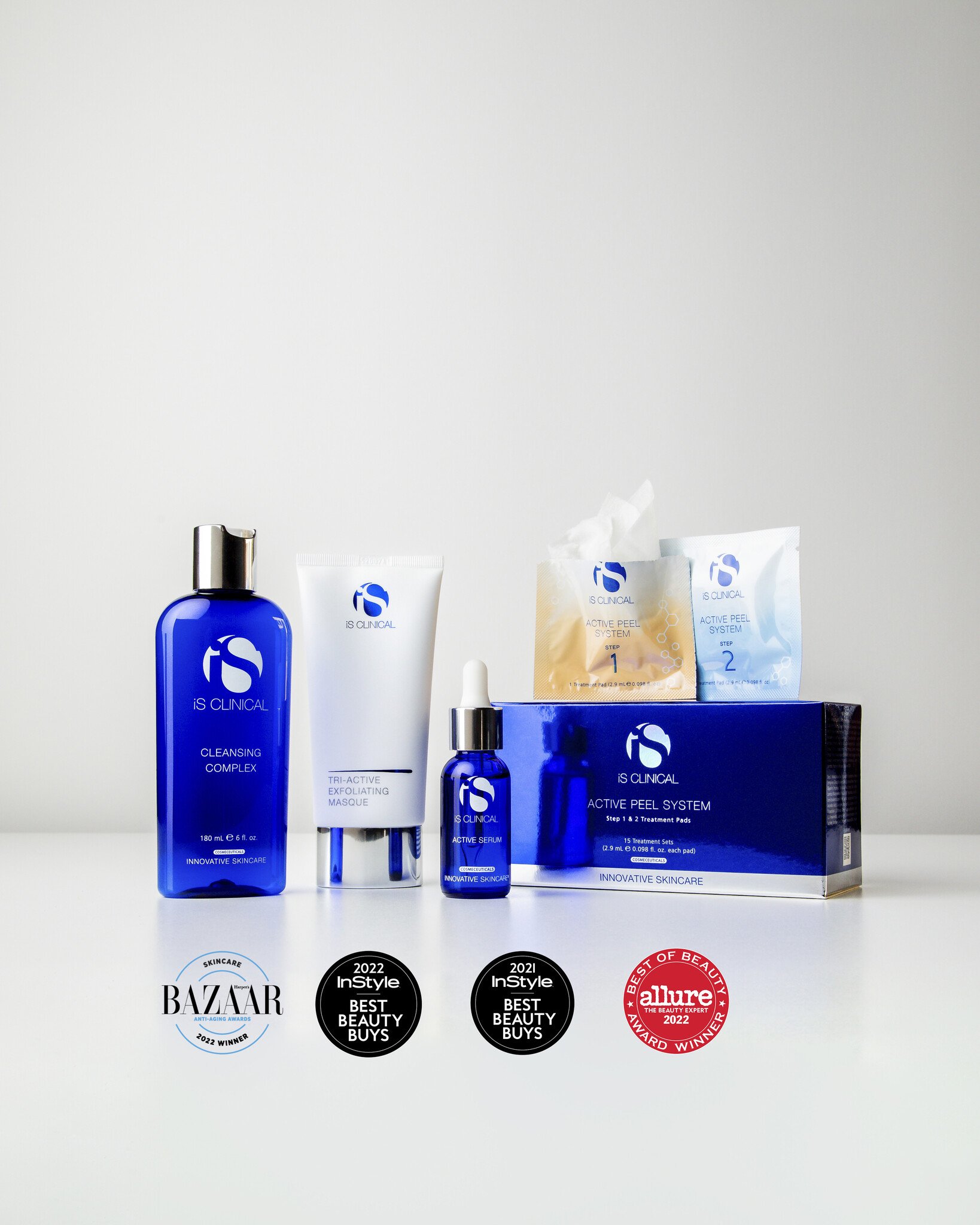 Alle iS Clinical producten