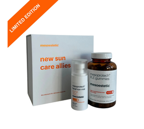Mesoestetic MESOPROTECH PROMO BOX – PLE GUMMIES + FACIAL SUN MIST SPF50+