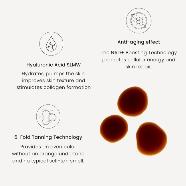 Marc Inbane PERLE DE SOLEIL NAD+ - TANNING DROPS - 15ml