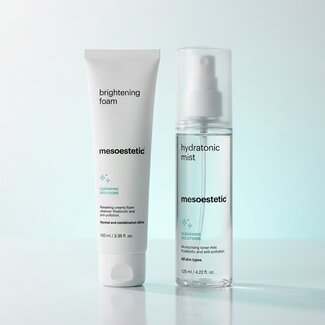Mesoestetic BRIGHTENING FOAM + HYDRATONIC MIST