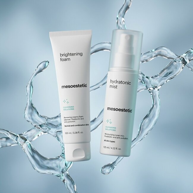 Mesoestetic BRIGHTENING FOAM + HYDRATONIC MIST