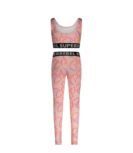 SuperRebel Meisjes Top & Legging