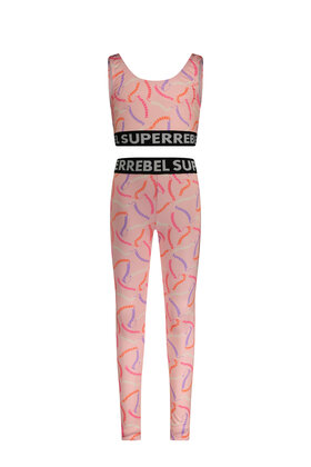 SuperRebel Meisjes Top & Legging