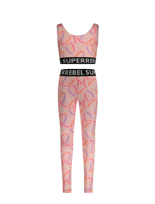 SuperRebel Meisjes Top & Legging