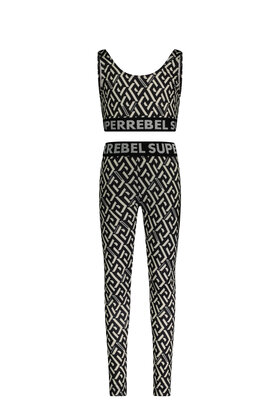 SuperRebel Meisjes Top & Legging