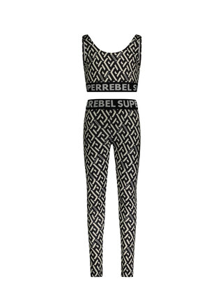 SuperRebel Meisjes Top & Legging