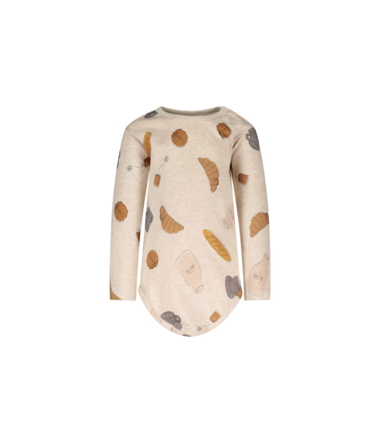 The New Chapter Jongens Romper/ Longsleeve The New Chapter Jongens Romper/ Longsleeve