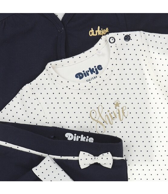 Dirkje Meisjes Babypakje 3 delig