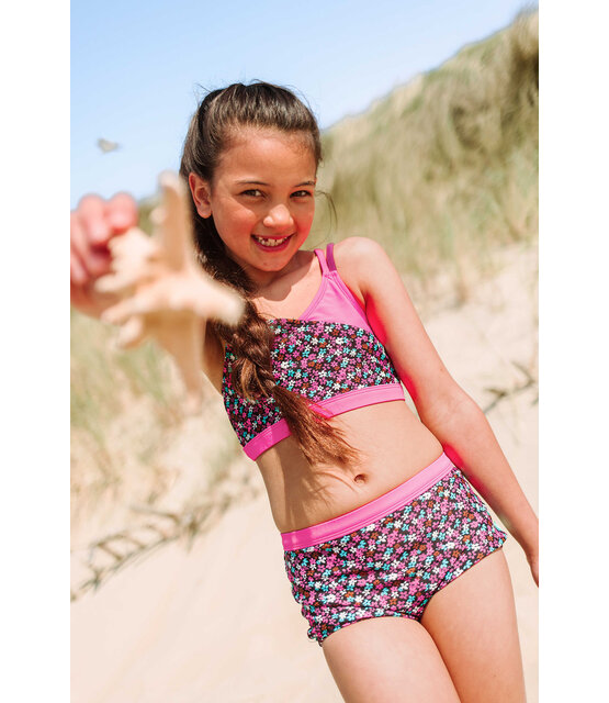 Just Beach Meisjes Bikini Floral Sunset