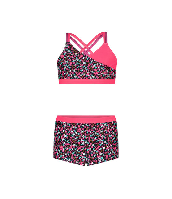 Just Beach Meisjes Bikini Floral Sunset