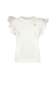 Le Chic Meisjes T-Shirt Noblesse crème