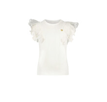 Le Chic Meisjes T-Shirt Noblesse crème