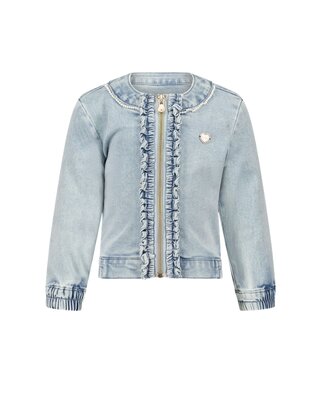 Le Chic Meisjes Mini Vest Aqua