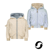 Le Chic Meisjes Mini Jas Brandy