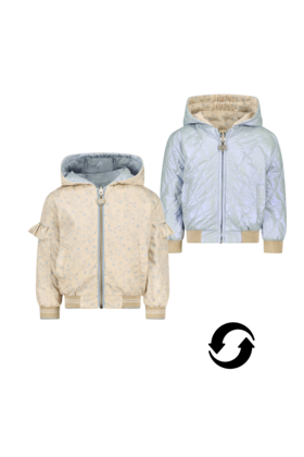 Le Chic Meisjes Mini Jas Brandy