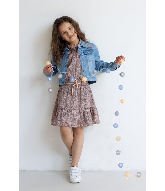 NONO Meisjes Vest Dove