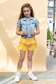 NONO Meisjes Short Samba