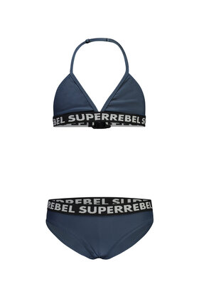 SuperRebel Meisjes Bikini Isla blauw