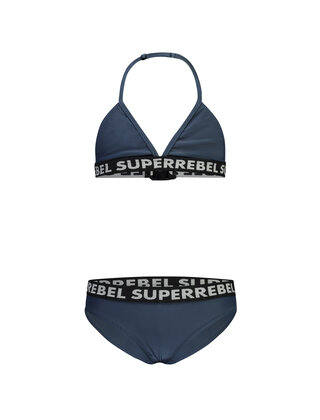 SuperRebel Meisjes Bikini Isla blauw
