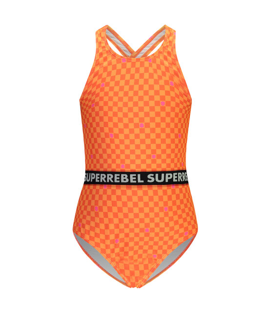 Super Rebel Meisjes Badpak Pisa,