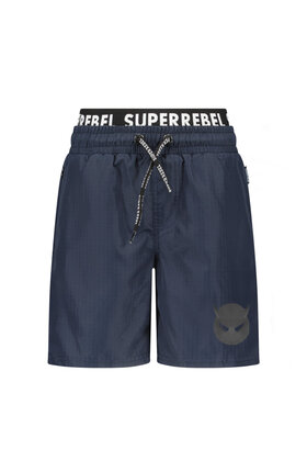 SuperRebel Jongens Zwembroek Rocky blauw