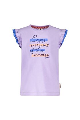 B Nosy Meisjes Mini T-Shirt Pearl