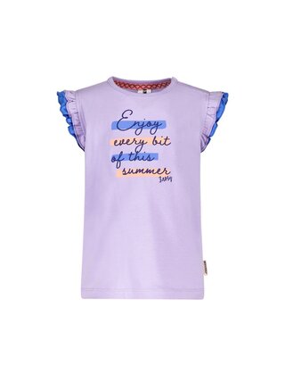 B Nosy Meisjes Mini T-Shirt Pearl