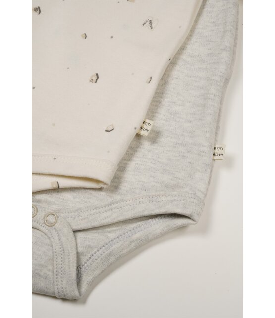 NONO Petite Maison Baby Jongens Romper 2-pack