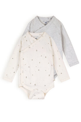NONO Petite Maison Baby Jongens Romper 2-pack