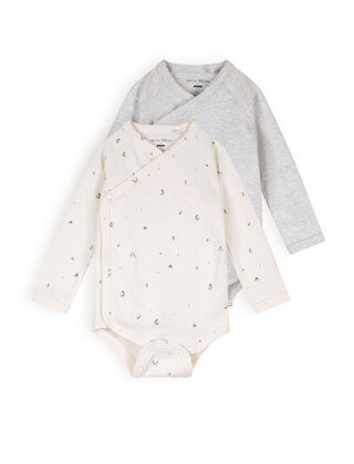 NONO Petite Maison Baby Jongens Romper 2-pack