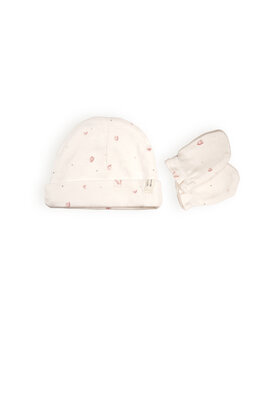 NONO Petite Maison Baby Meisjes Muts en Handschoentjes