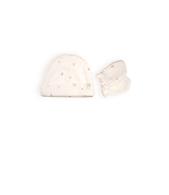 NONO Petite Maison Baby Meisjes Muts en Handschoentjes NONO Petite Maison Baby Meisjes Muts en Handschoentjes